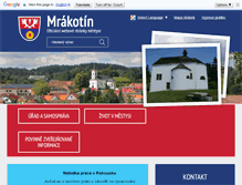 Tablet Screenshot of mestysmrakotin.cz